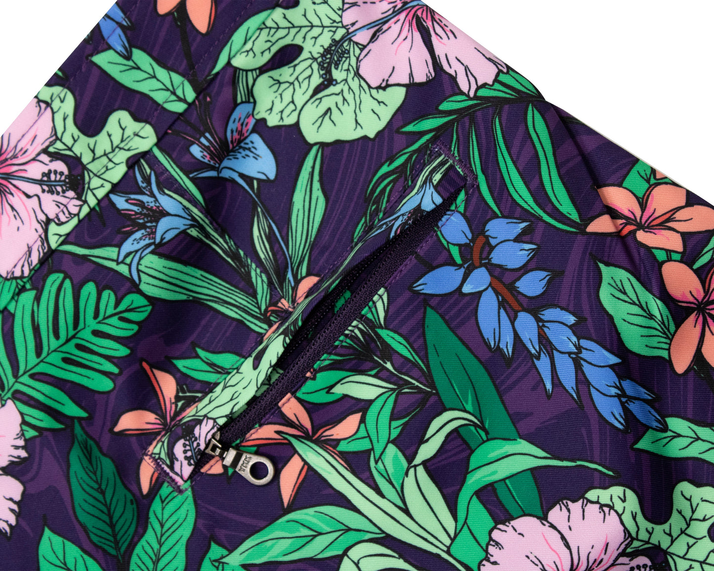 POOL SWIRL FLORAL PURPLE