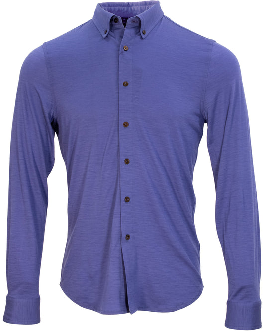 SHAWN MERINO SHIRT IN SKIPPER