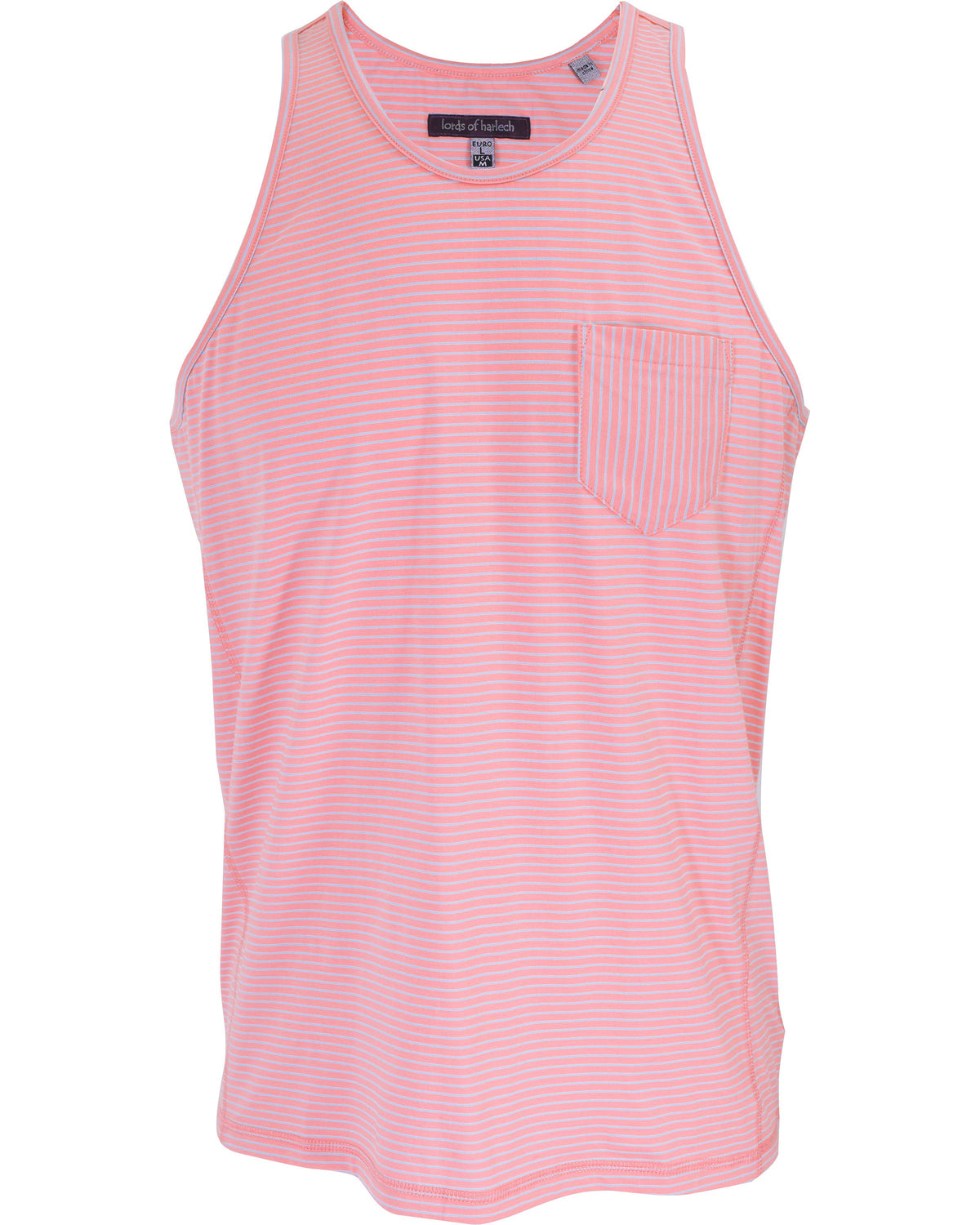 TRISTAN PINK STRIPE POCKET TANK
