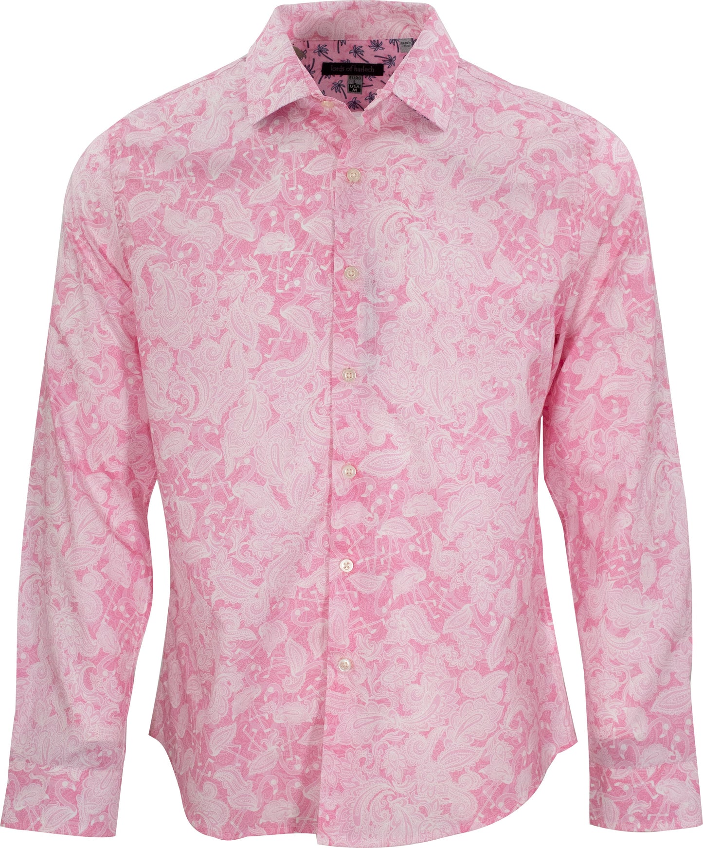 NIGEL PAISLEY FLOCK PINK