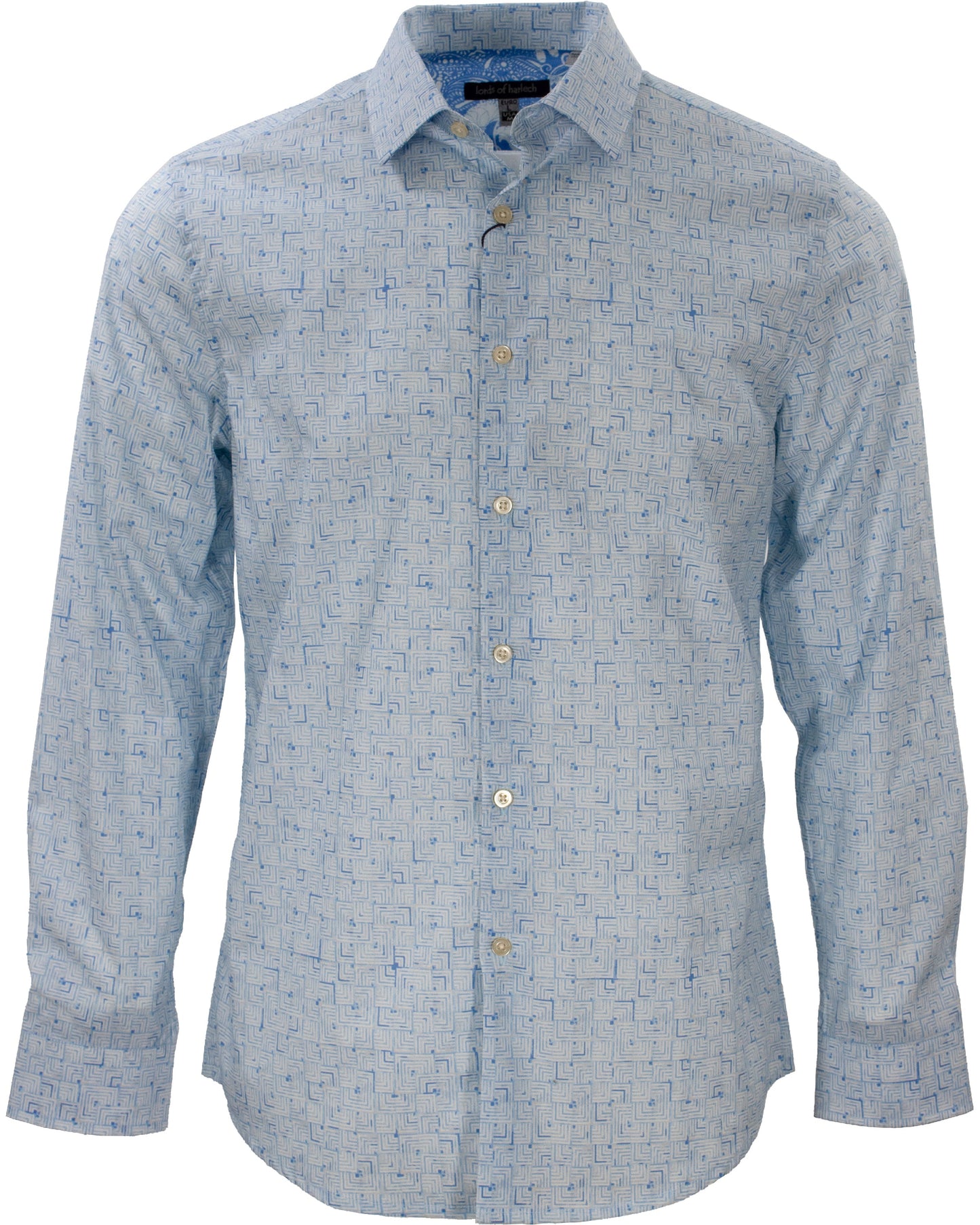 Nigel Parguet Blue Shirt
