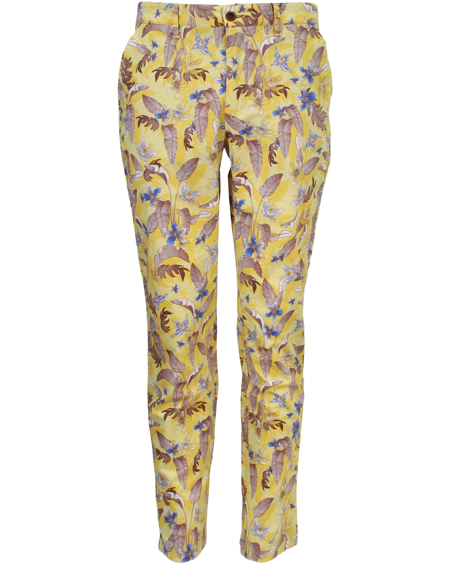 CHARLES FALLING FLOWERS PANT - SUNSHINE