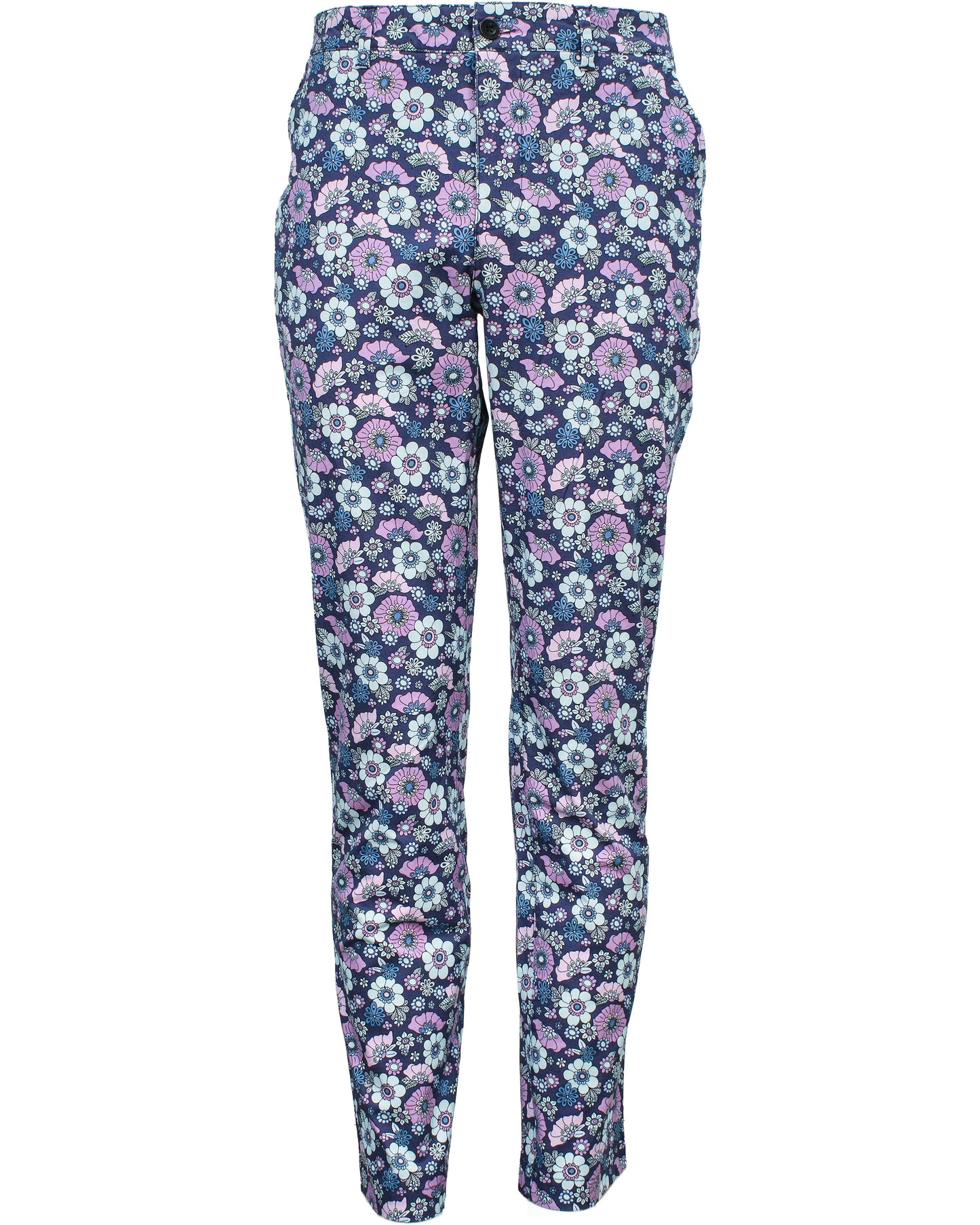 CHARLES JOYFUL FLORAL PANTS - SKIPPER