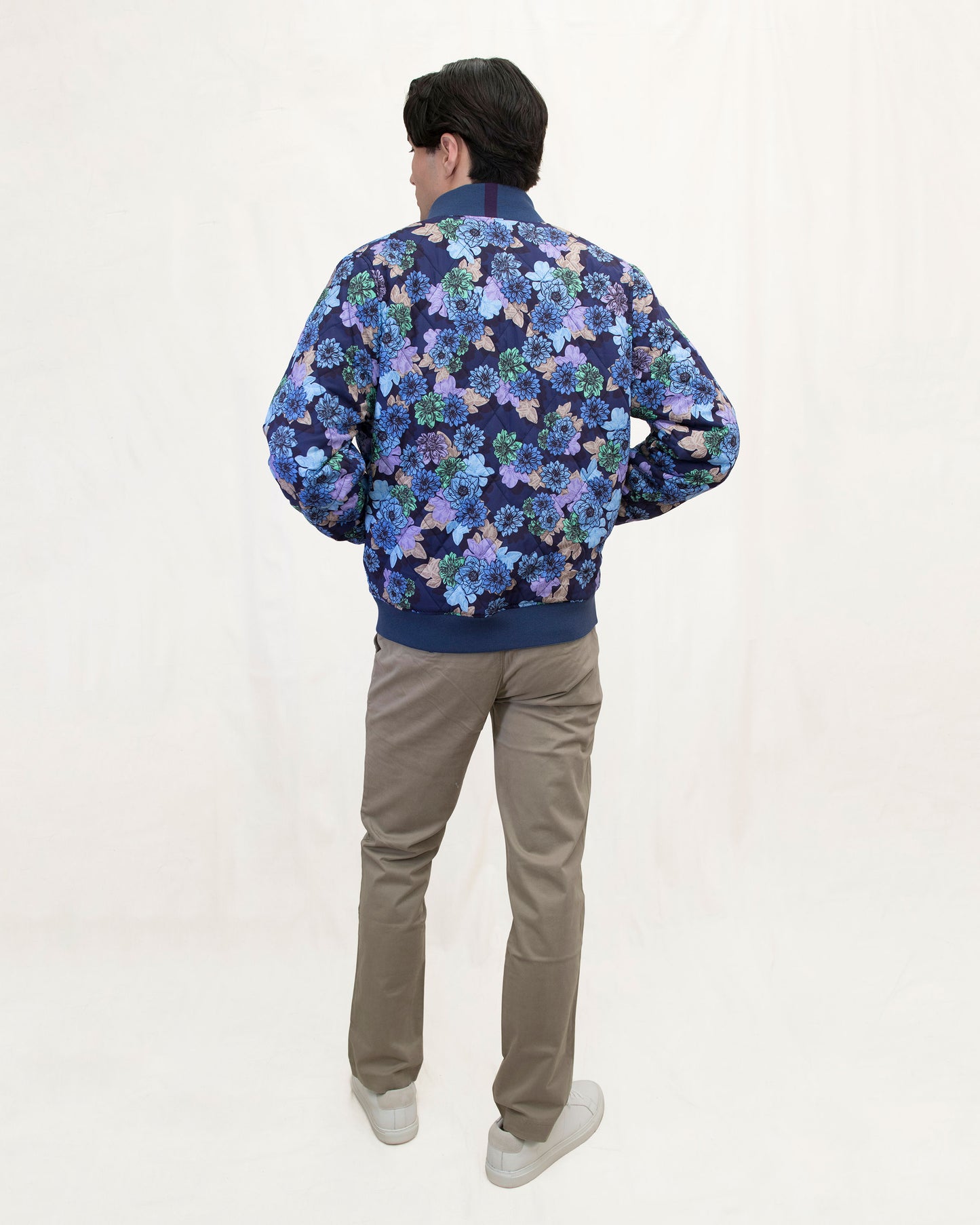 RON REVERSIBLE JACKET - BLUE