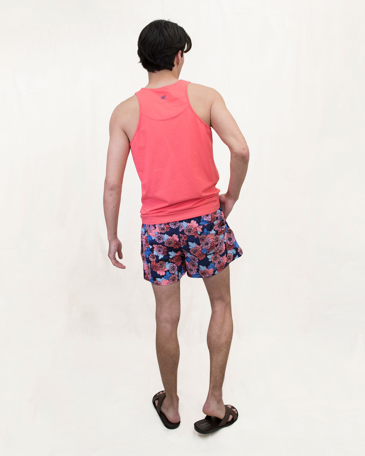 QUACK SNAP FLORAL SWIM SHORT - NEAPOLITAN