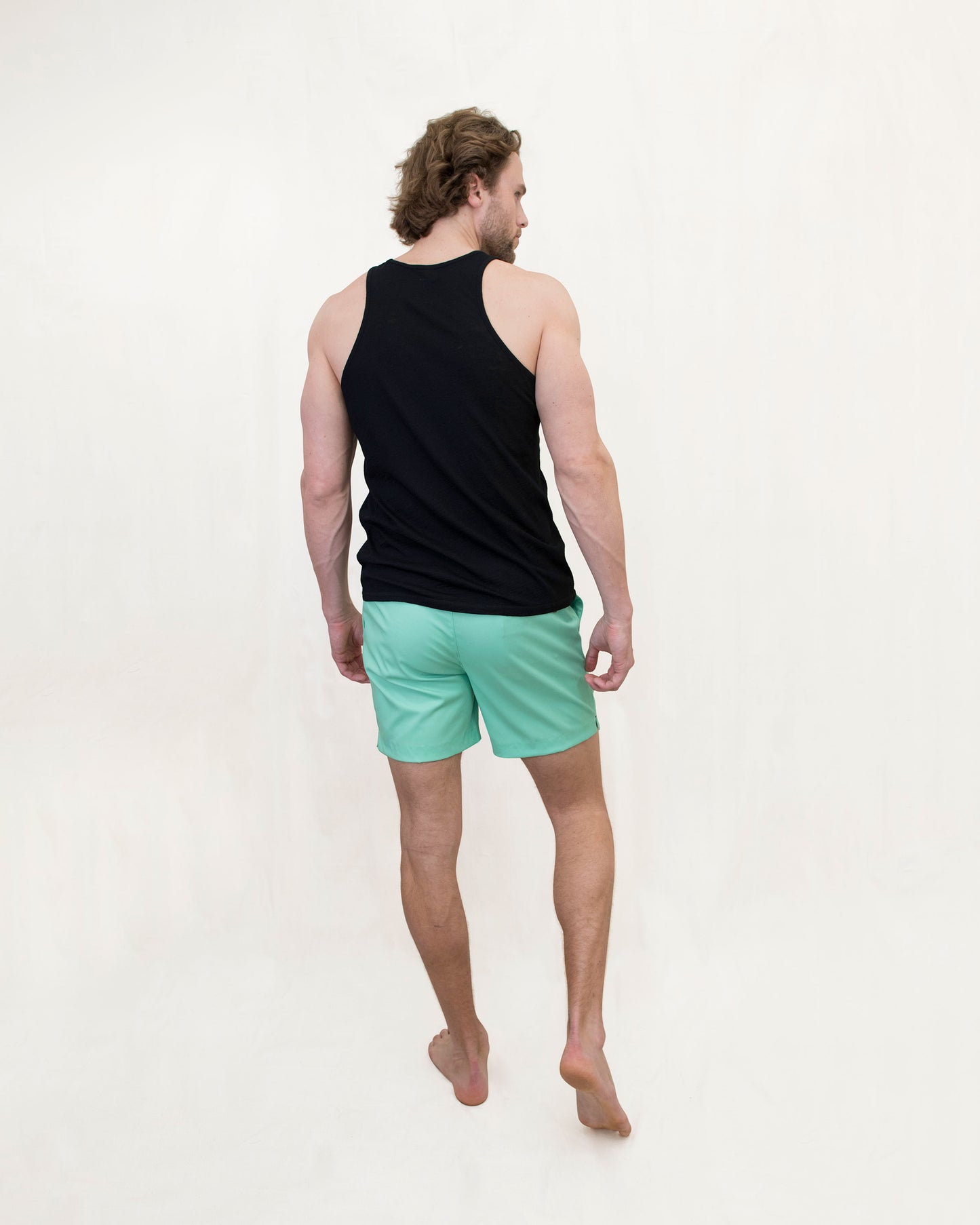 POOL OXFORD SWIM SHORT - CLOVER