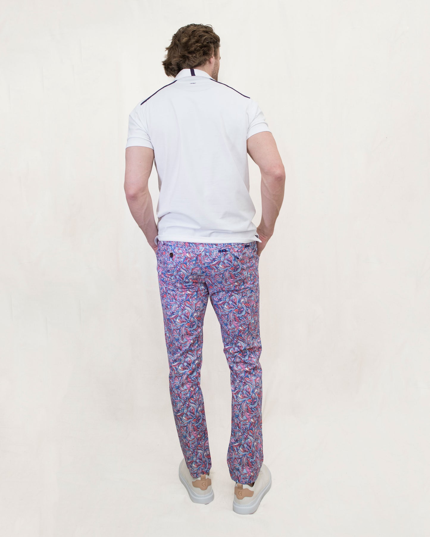 CHARLES PAISLEY LAYERS PANT - NEAPOLITAN