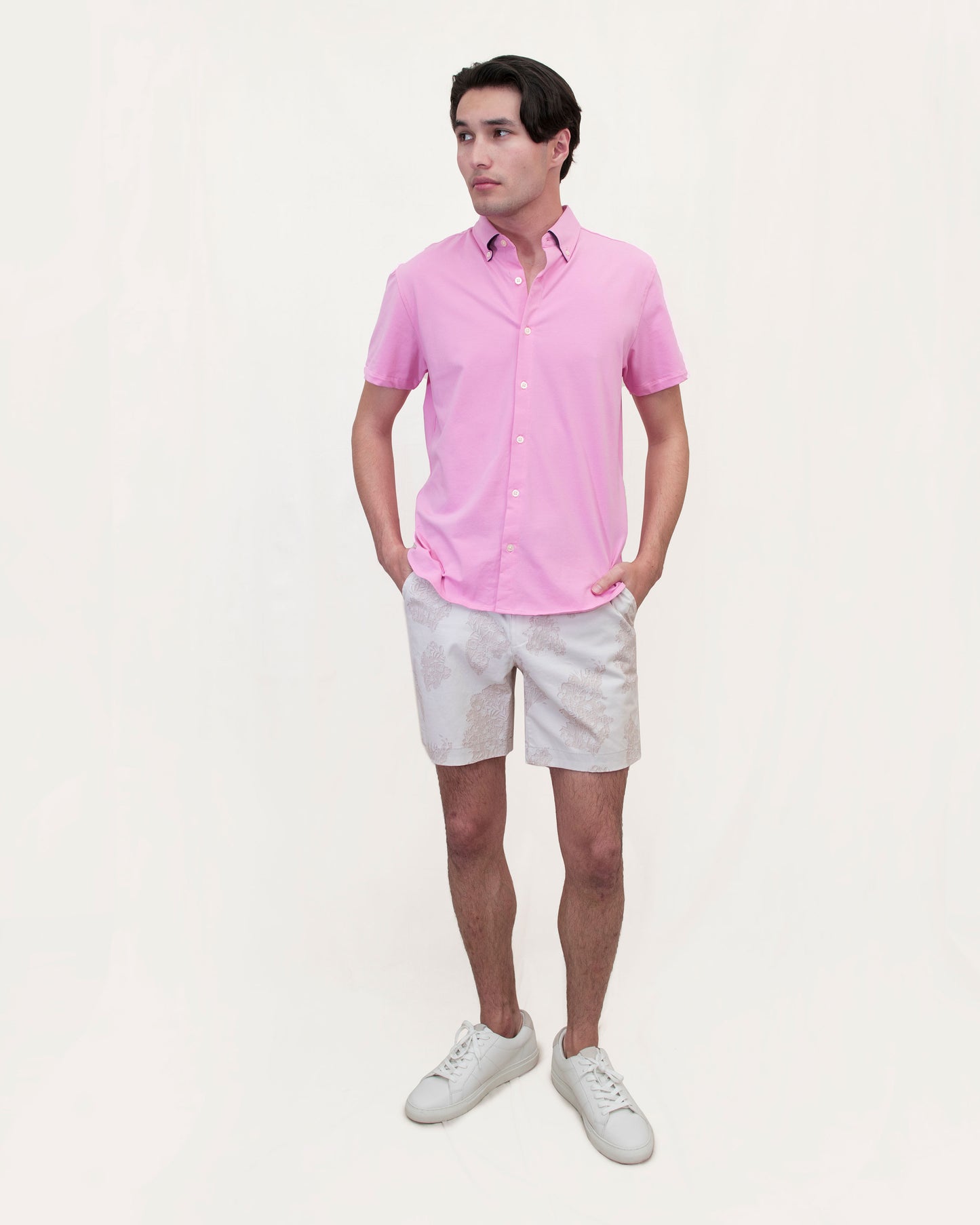 TODD KNIT SHIRT - PINK