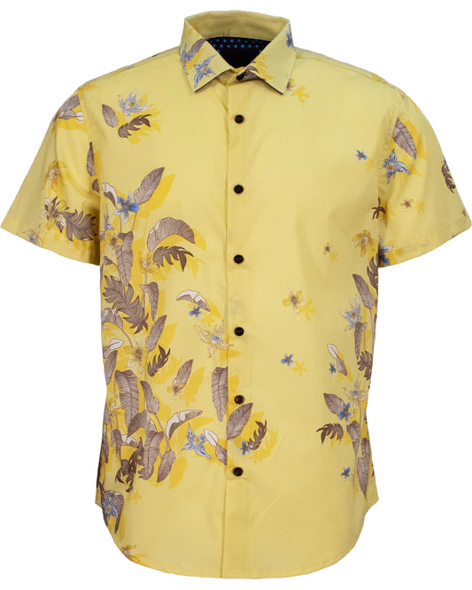 GEORGE SUMMERTIME SHIRT - SUNSHINE