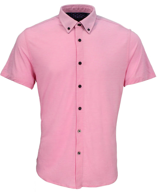 TOBIAS MERINO SHIRT - PINK