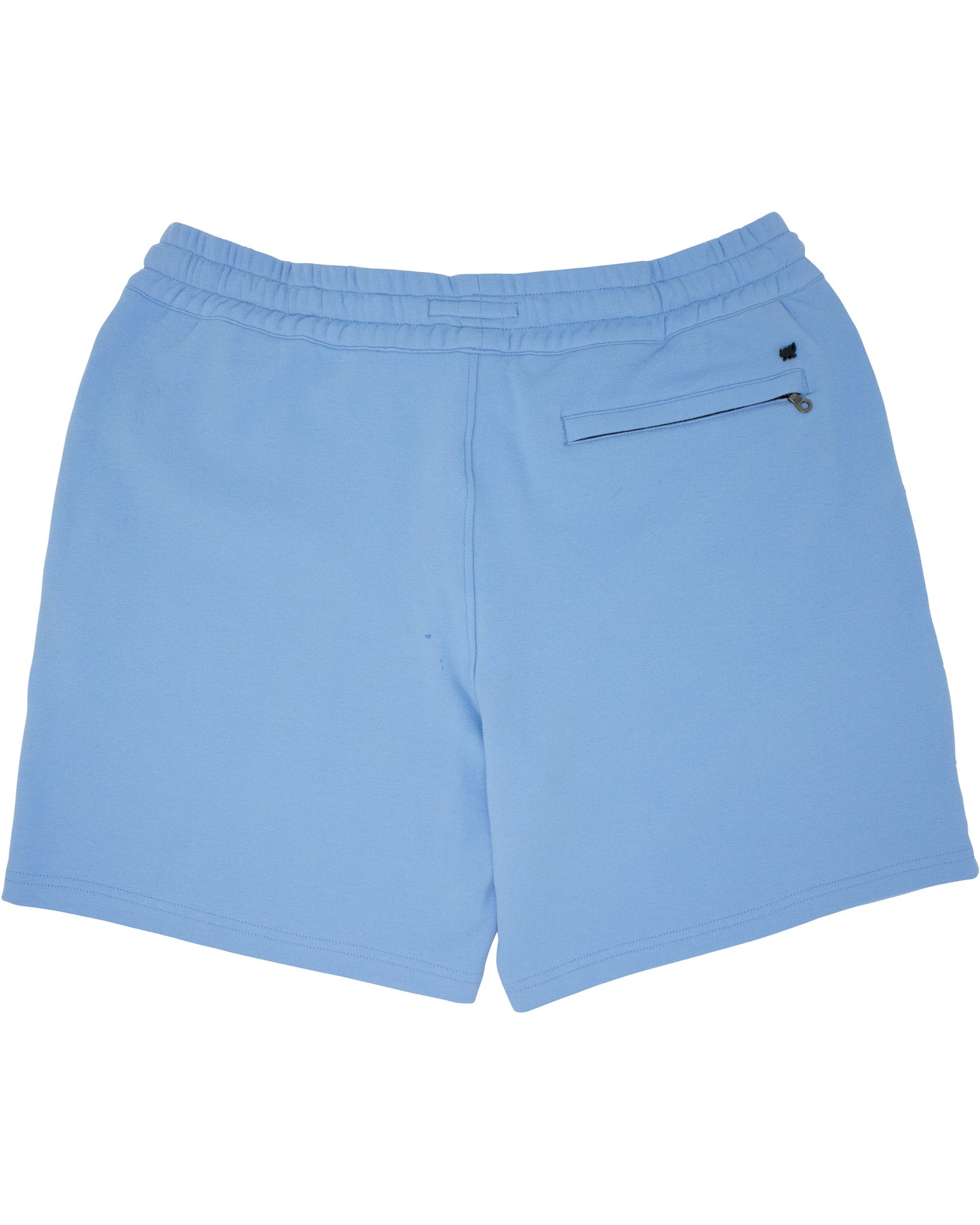 SILUS EMBOSSED INTERLOCK SHORTS - BLUE