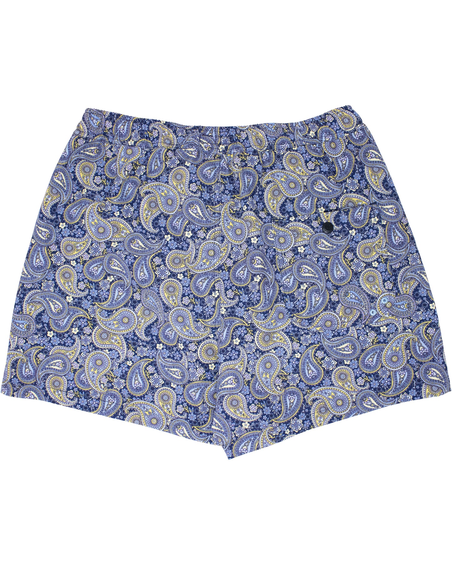 QUACK POW PAISLEY SWIM SHORT - GOLD