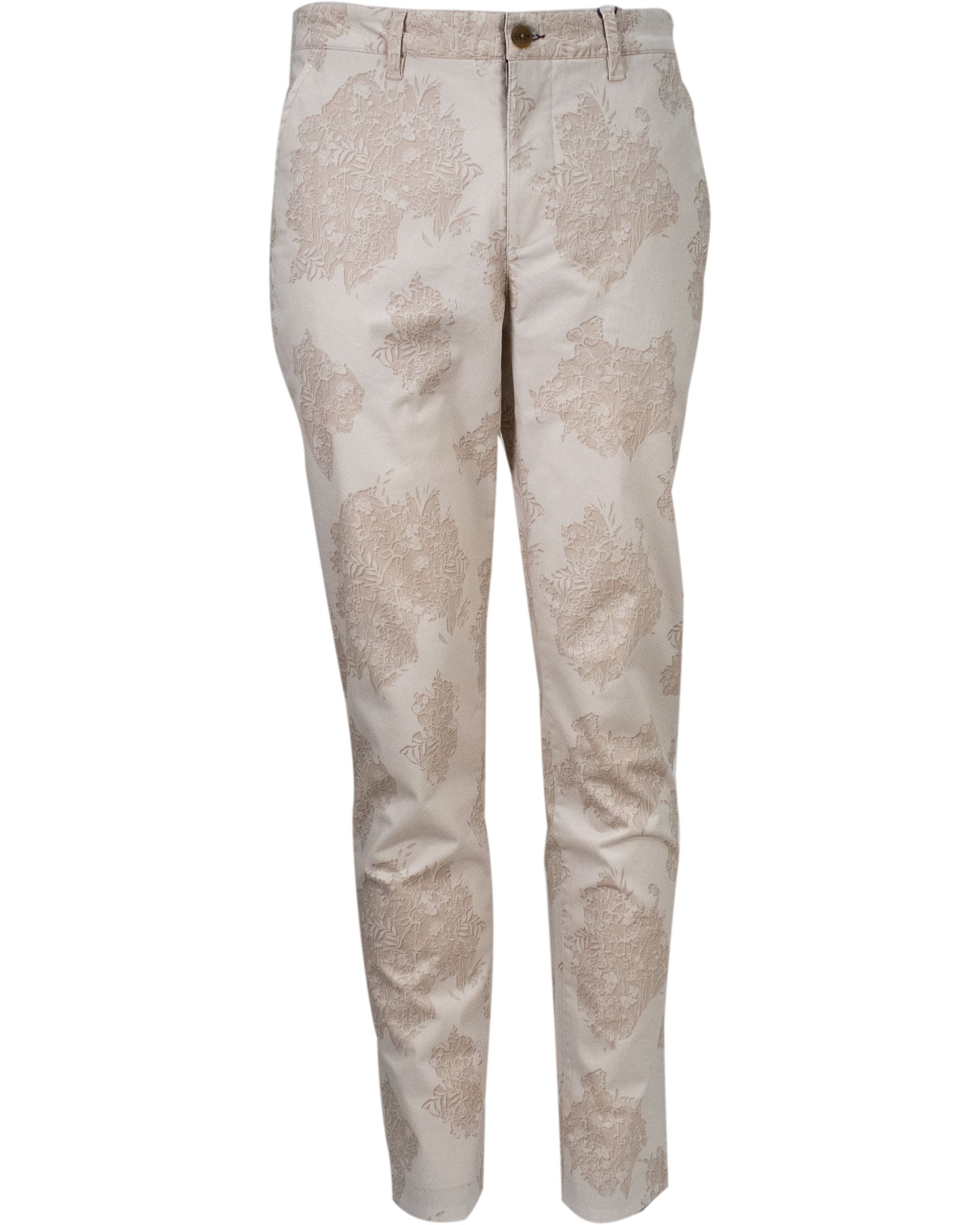 JACK CUTOUT OXFORD PANT - PUMICE