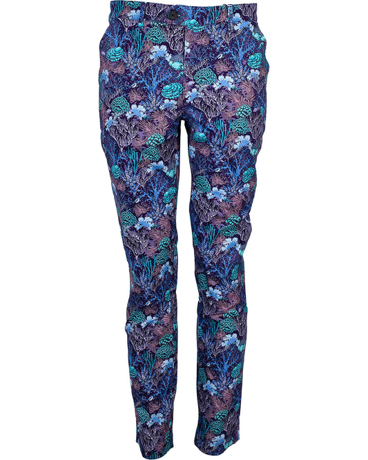 JACK LUX CORAL GARDEN PANTS IN PURPLE