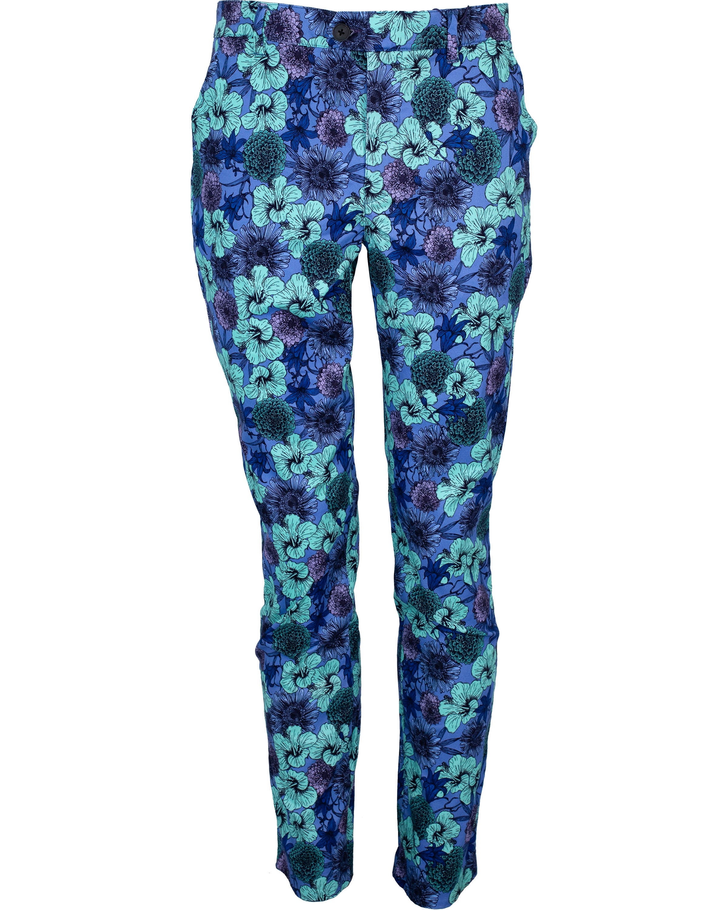 JACK LUX HIBISCUS GARDEN PANTS IN BLUE – Lords Of Harlech