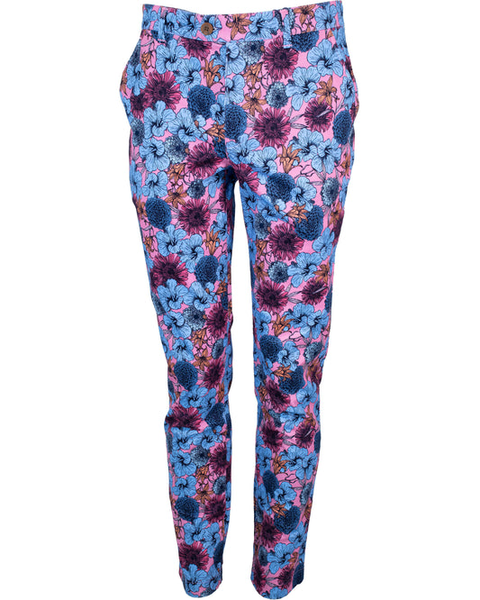 JACK LUX HIBISCUS GARDEN PANTS IN PINK