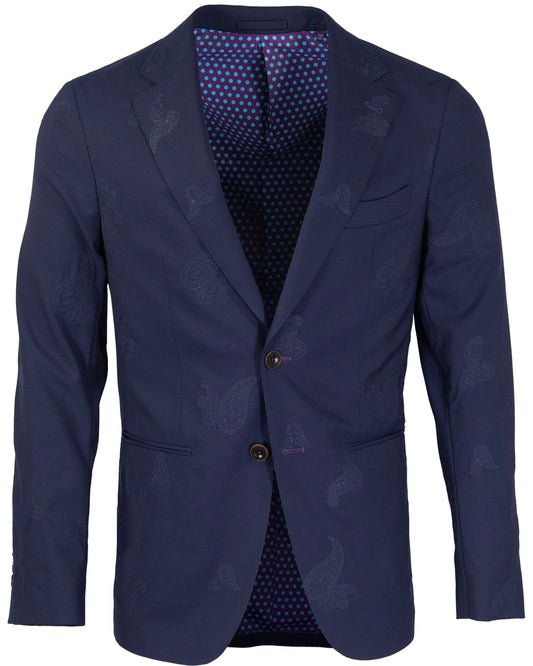 JAQUES WOOL BLAZER - NAVY