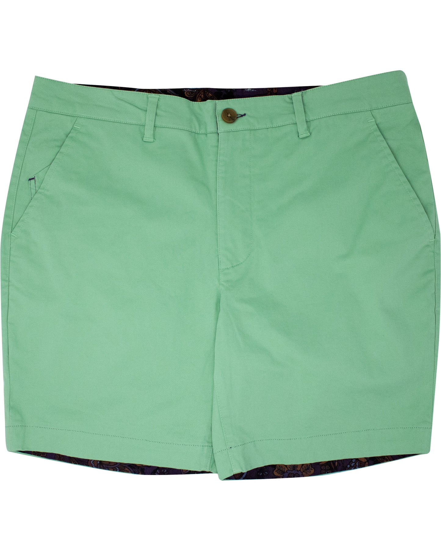 JOHN FLAT FRONT SHORT - CLOVER