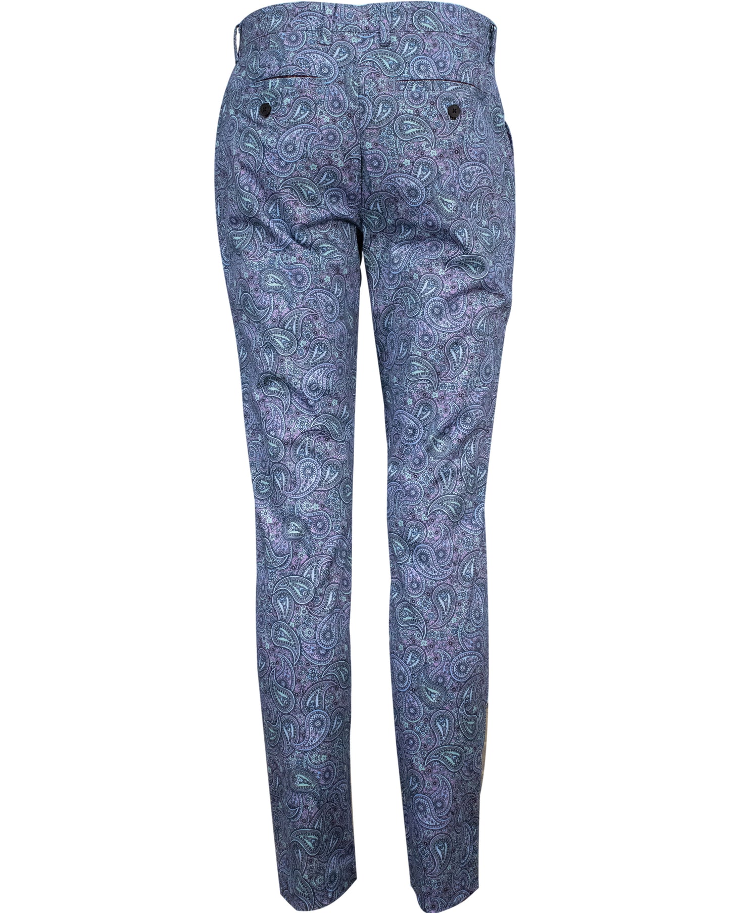 JACK LUX TRIPPY PAISLEY PANT - LAVENDER