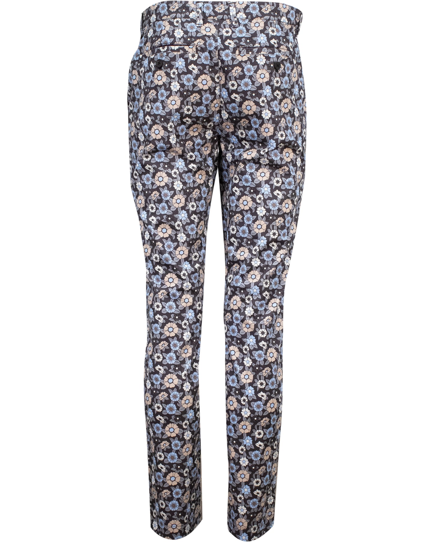 JACK LUX GROOVY FLORAL PANT - GREY