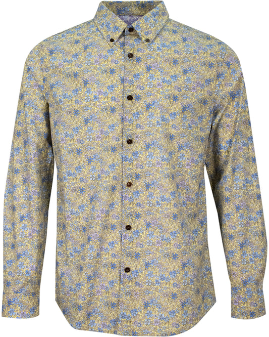 MORRIS FLOWER FIELD SHIRT - SHADOW SUNSHINE