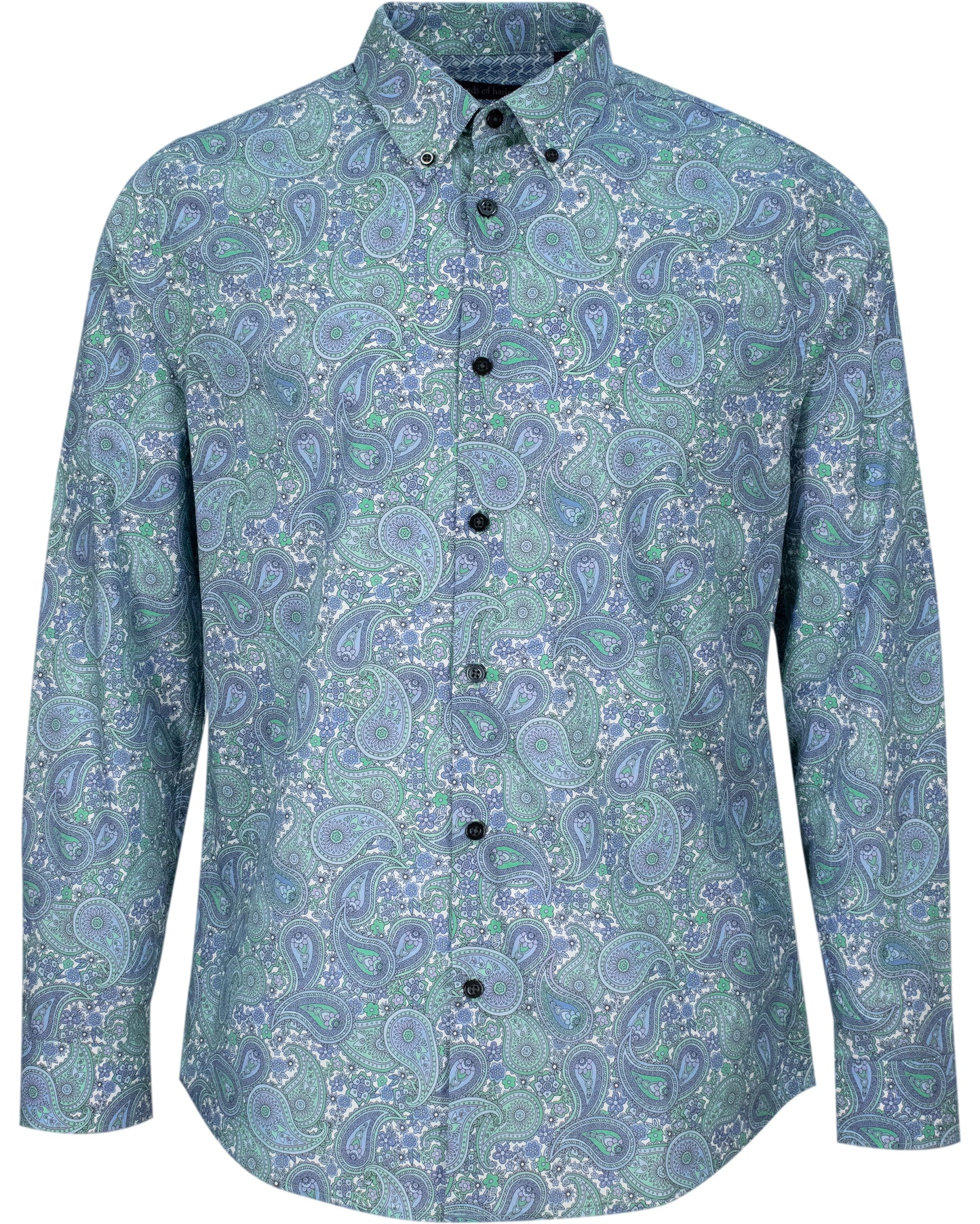 MORRIS POW PAISLEY SHIRT - CLOVER