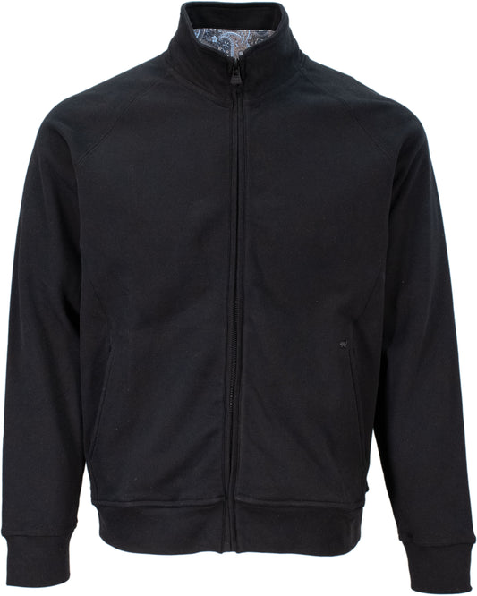 NEVILLE FULL-ZIP JACKET - BLACK