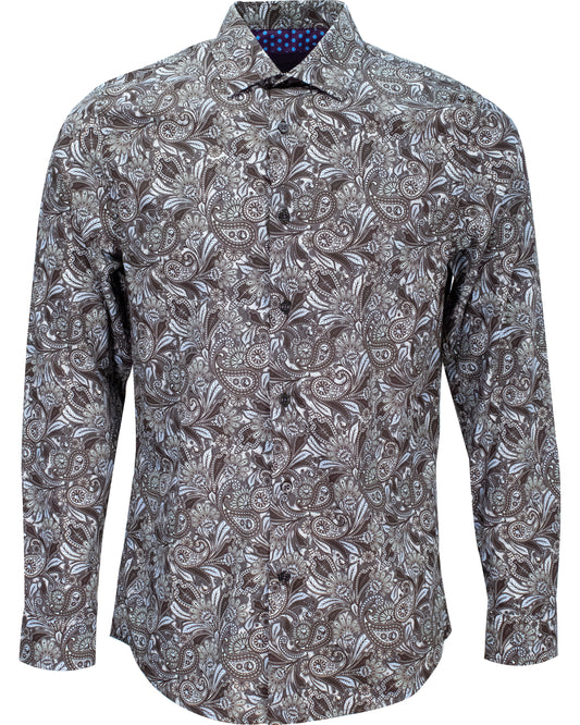 NORMAN SKULL PAISLEY GREY