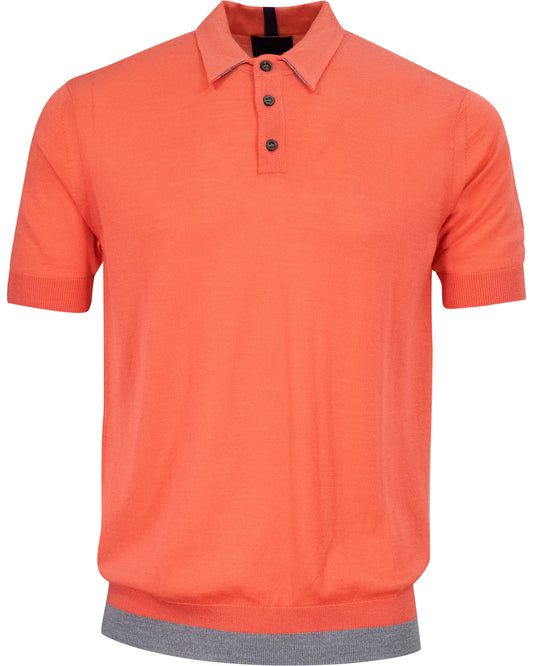 PILGRIM POLO SHIRT - MELON