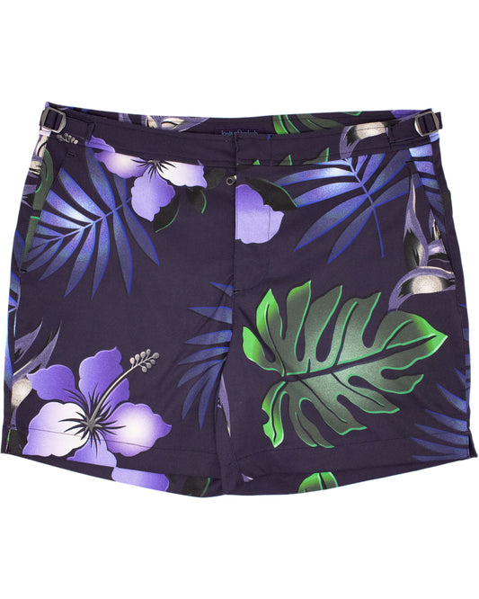 POOL TROPICAL EXPLOSION SWIM SHORT - NAVY