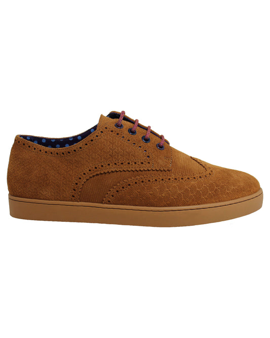 PEACOCK Brogue Sand Sneaker