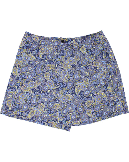 QUACK POW PAISLEY SWIM SHORT - GOLD