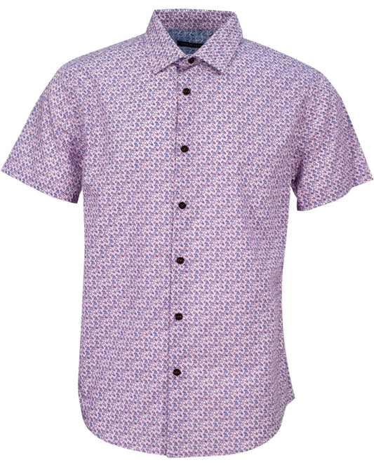 SCOTT FLOATING TRIANGLES SHIRT - PINK