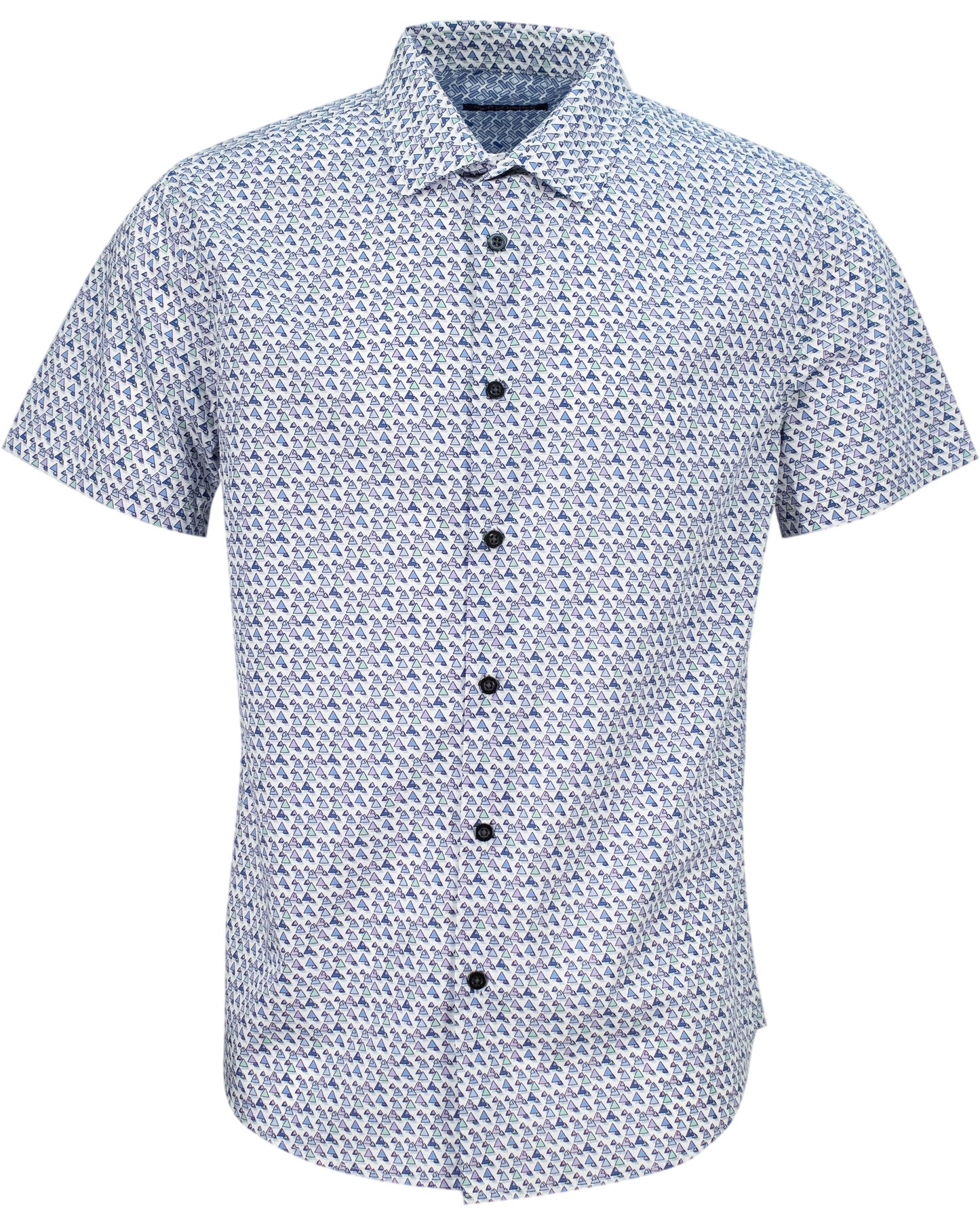 SCOTT FLOATING TRIANGLES SHIRT - WHITE