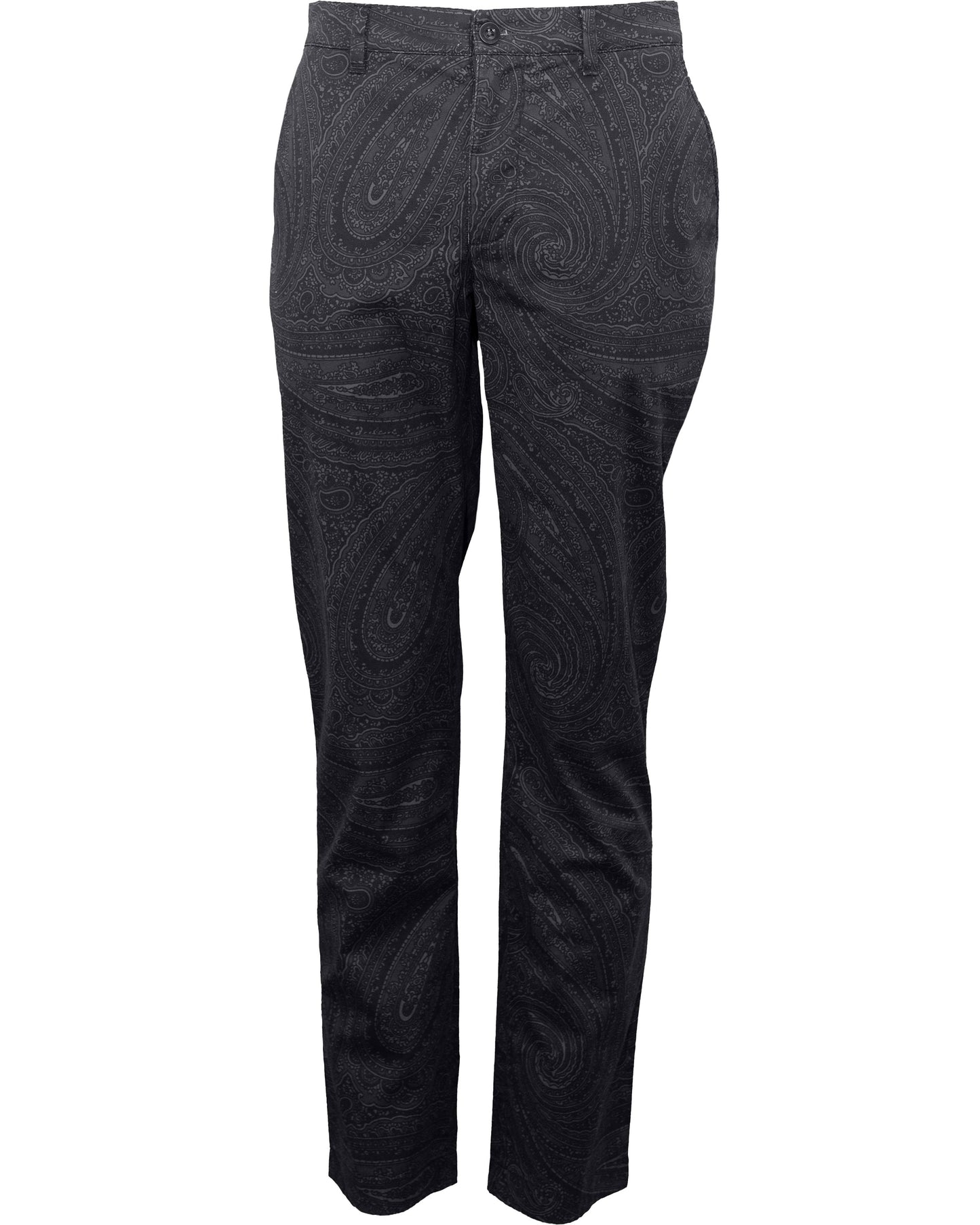 CHARLES CASERTA PAISLEY PANT - BLACK