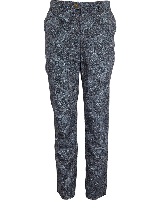 JACK TRIBUNE PAISLEY PANT - GREY