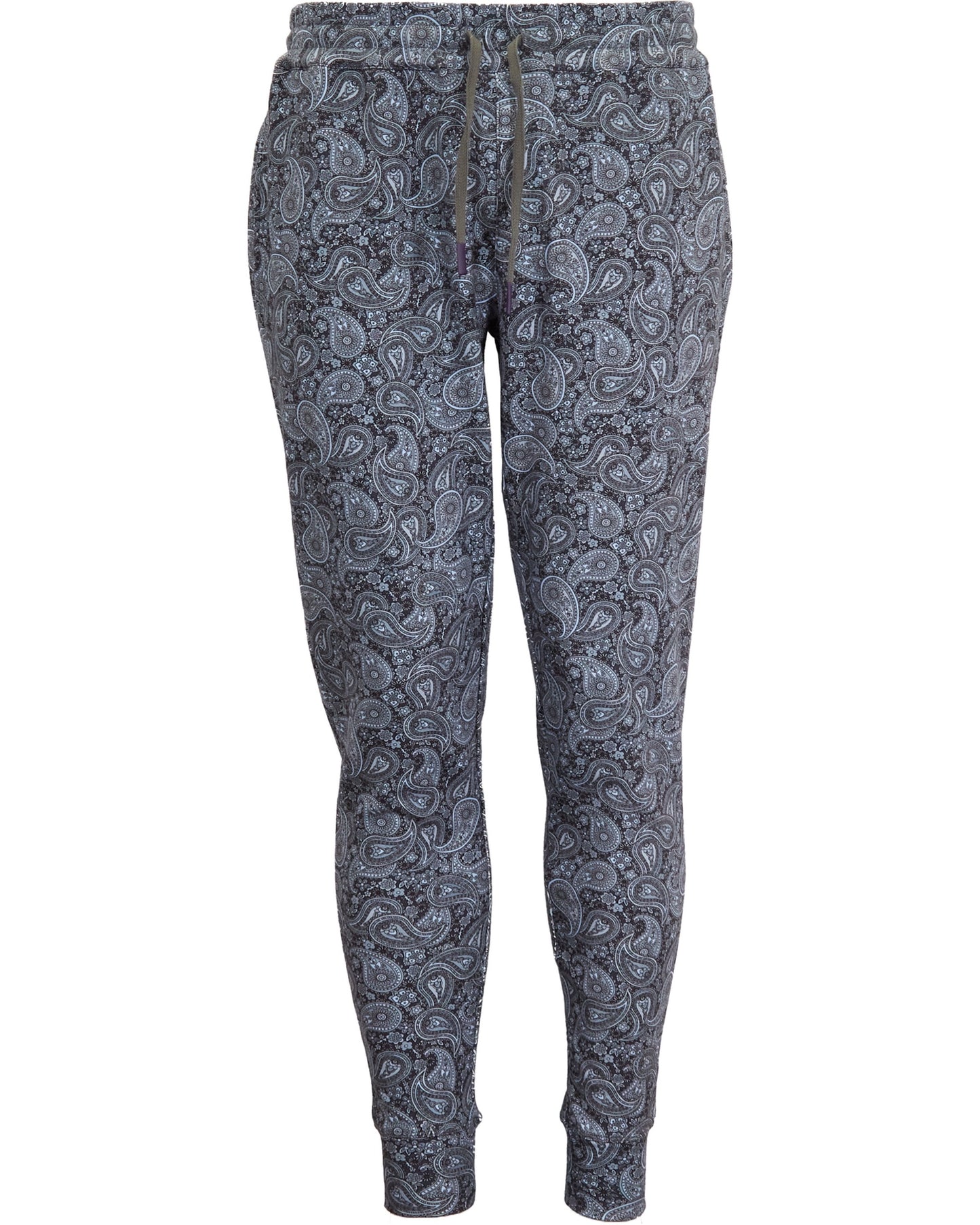 JAY TRIBUNE PAISLEY JOGGER PANT - GREY