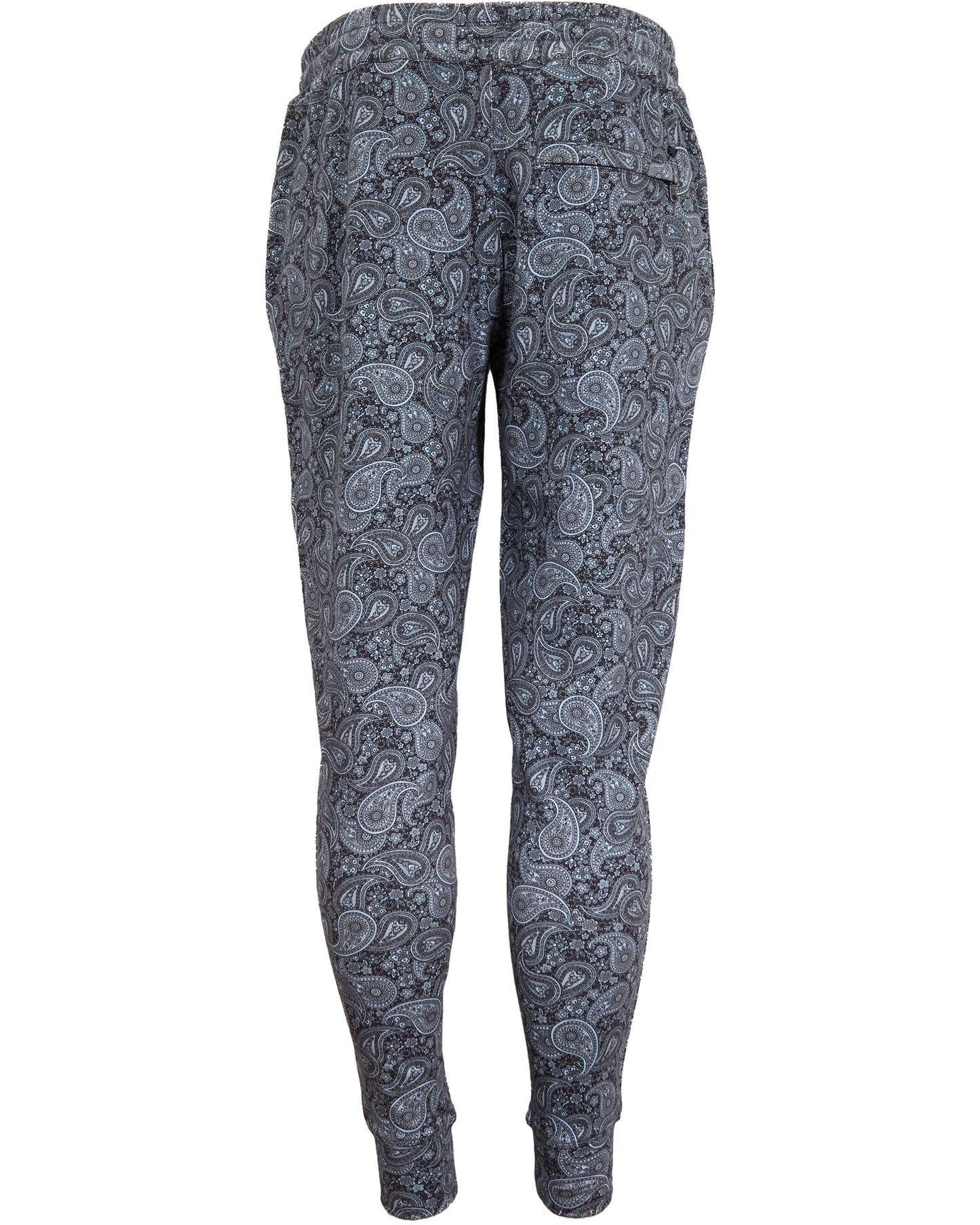 JAY TRIBUNE PAISLEY JOGGER PANT - GREY