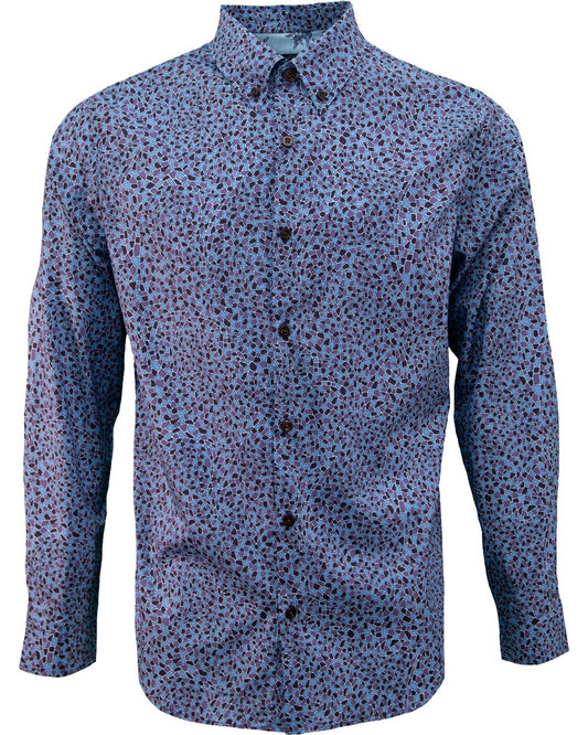 MORRIS MOSAIC SHIRT - PLUM