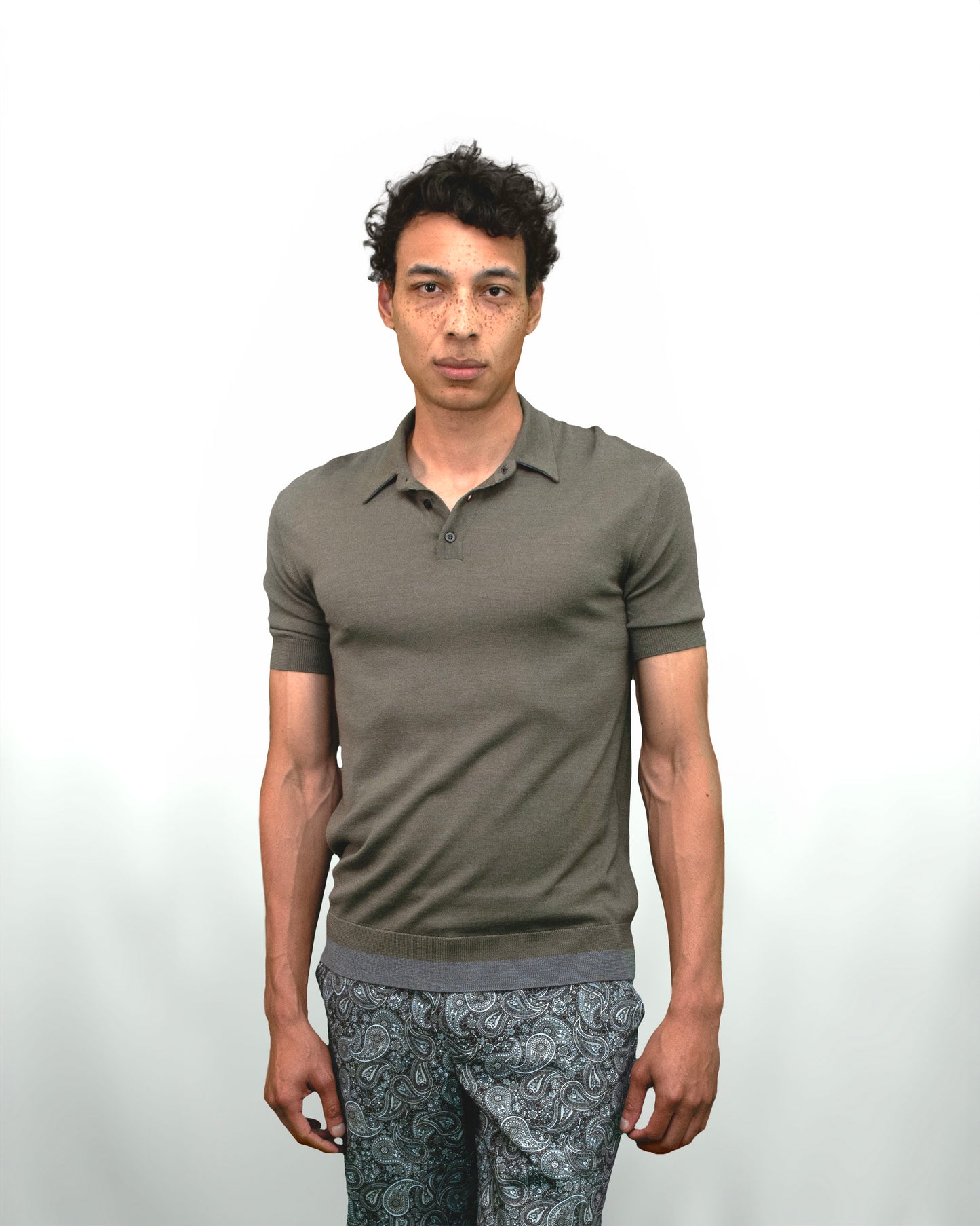 PILGRIM POLO SHIRT - SAGE