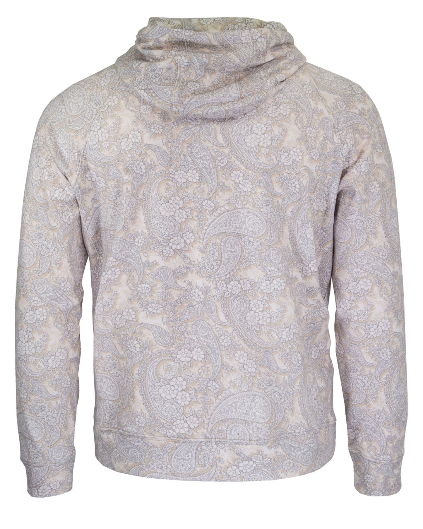 HANK PAISLEY ROMANCE HOODIE -  IVORY