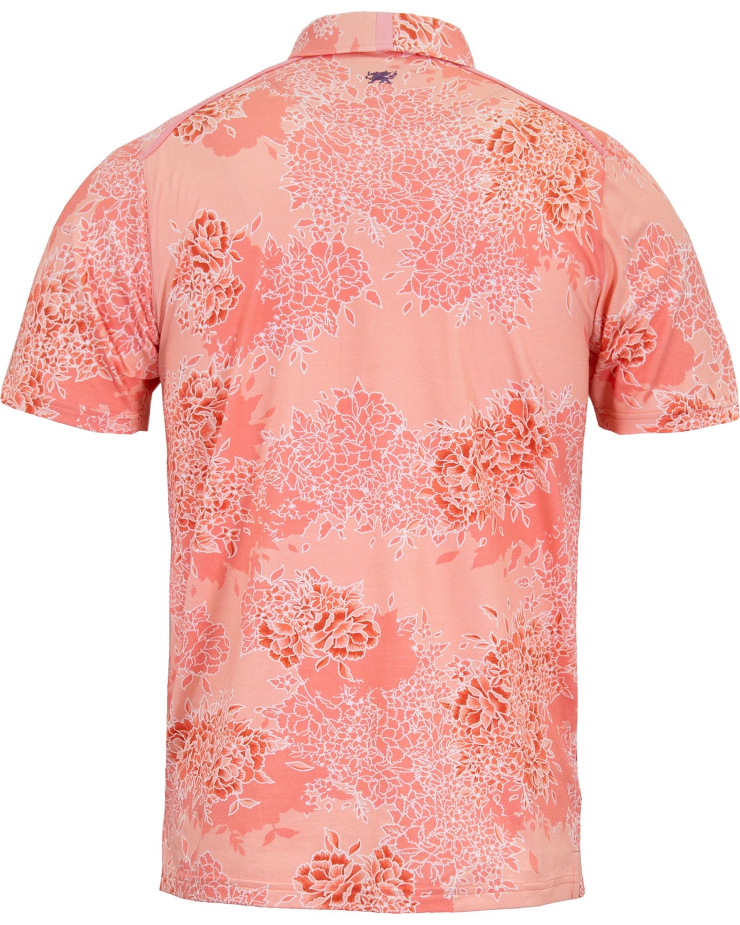 PIETRO BOUQUET ISLANDPOLO SHIRT -  PINK