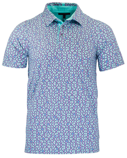 PIETRO PETAL TRIO POLO SHIRT - SPEARMINT