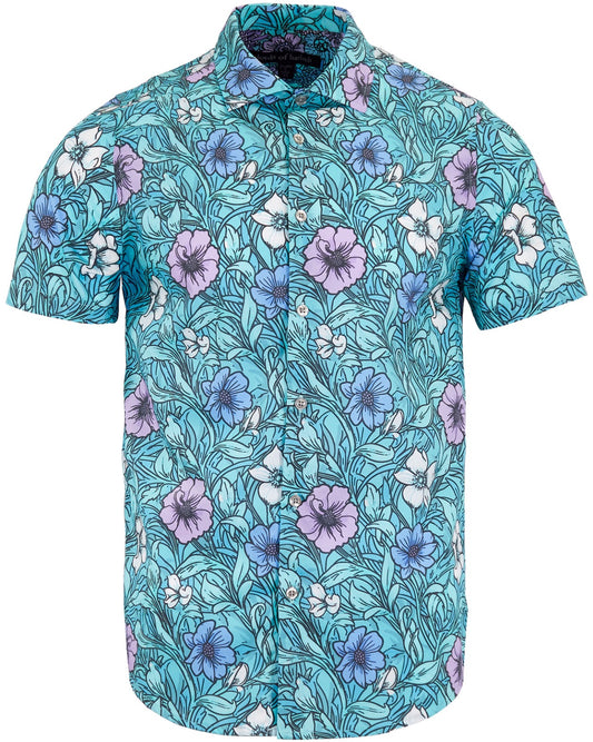 SCOTT MEADOW FLORA SHIRT - MINT