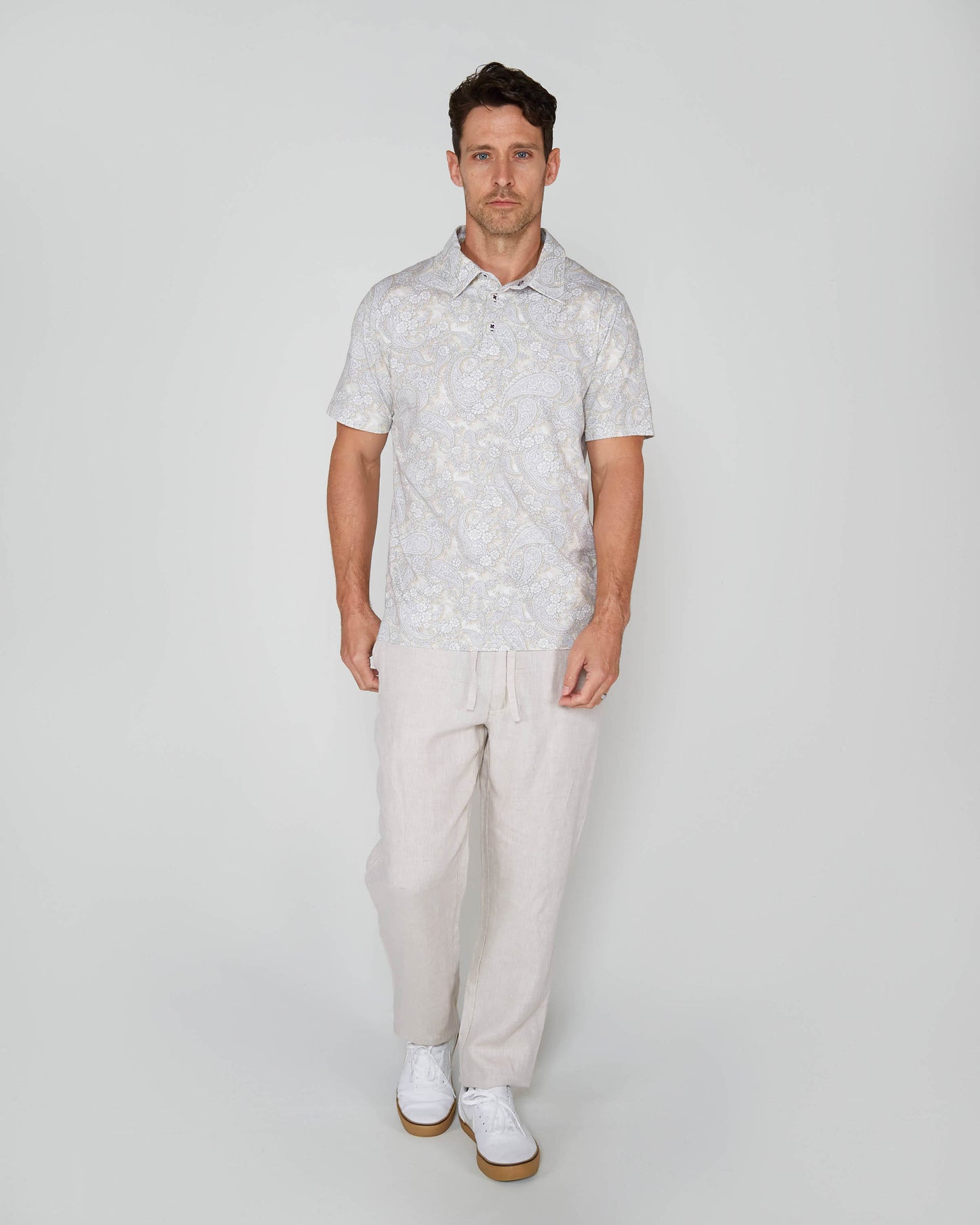 DEVON LINEN PANT - NATURAL