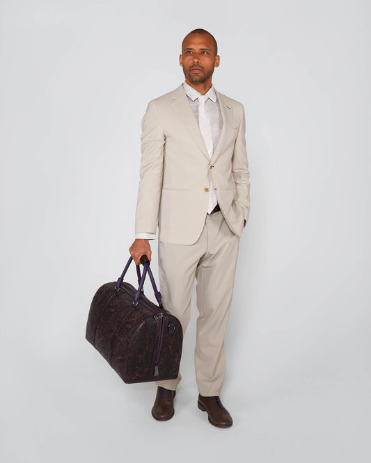 JUDD HALF LINED TAILORED WOOL BLAZER - LIMESTONE