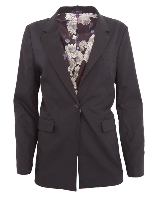 JANE TAILORED JACKET - BLACK