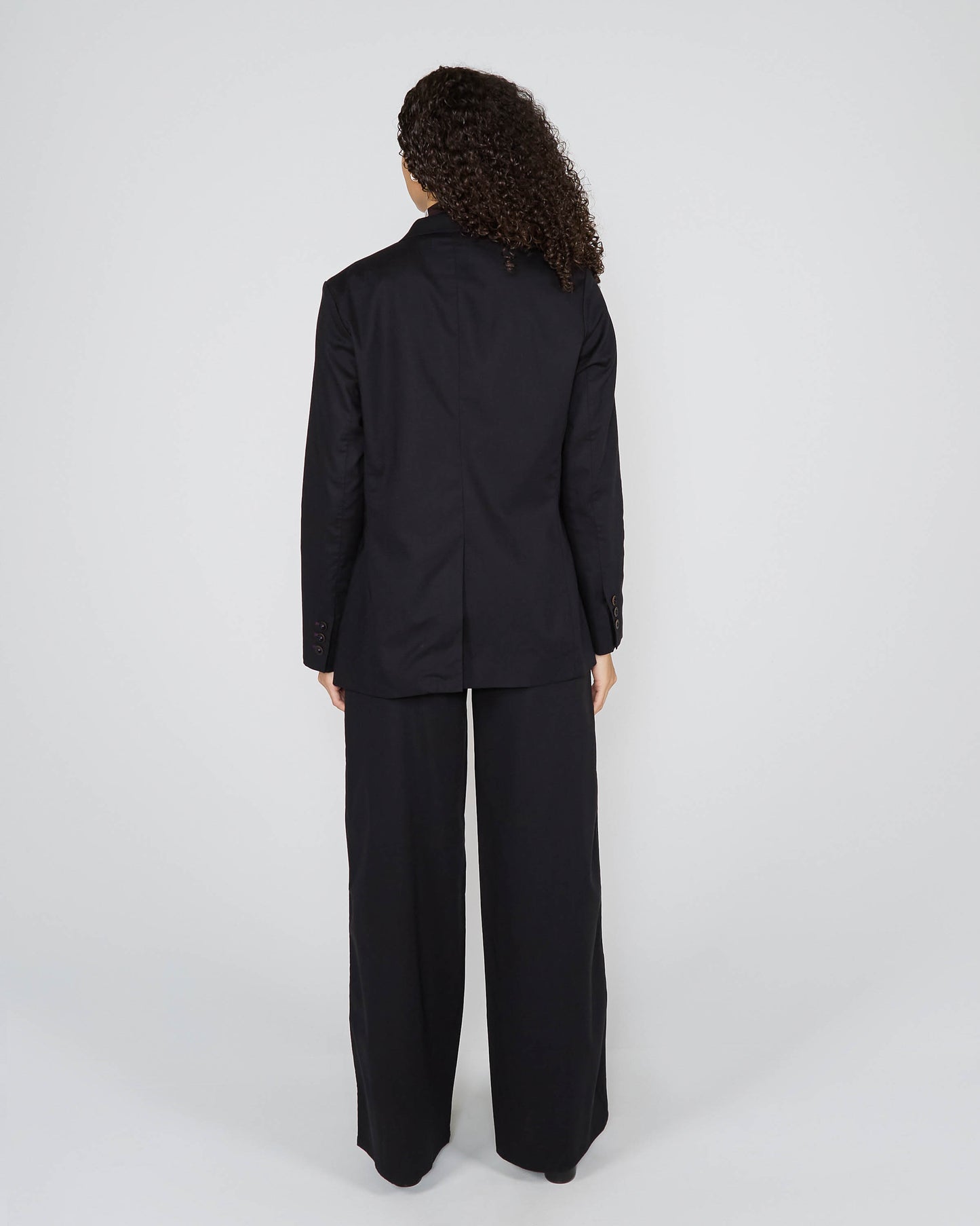 JANE TAILORED JACKET - BLACK