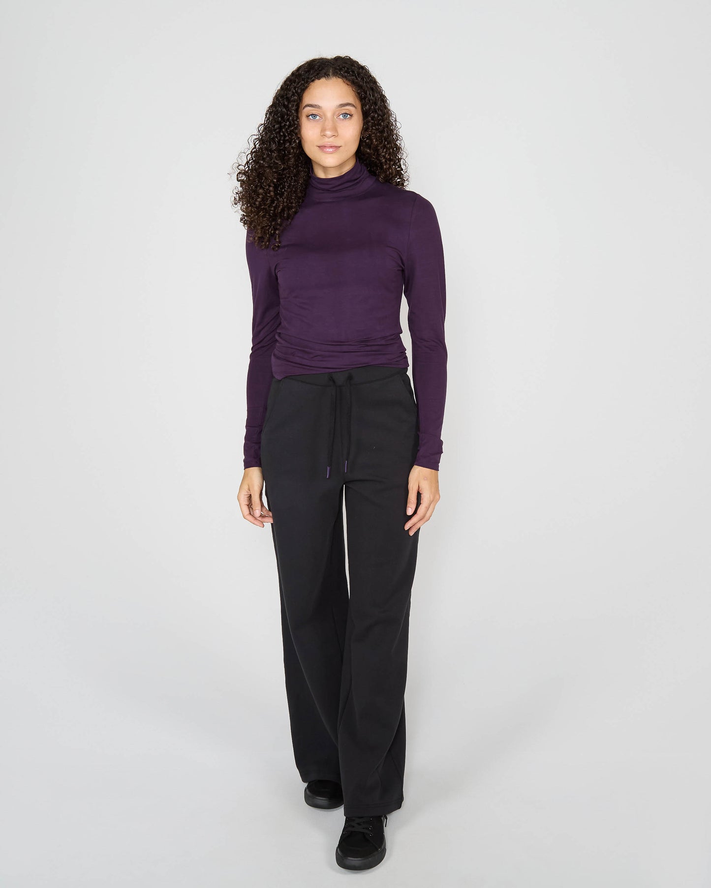 PAIGE KNIT PANT - BLACK