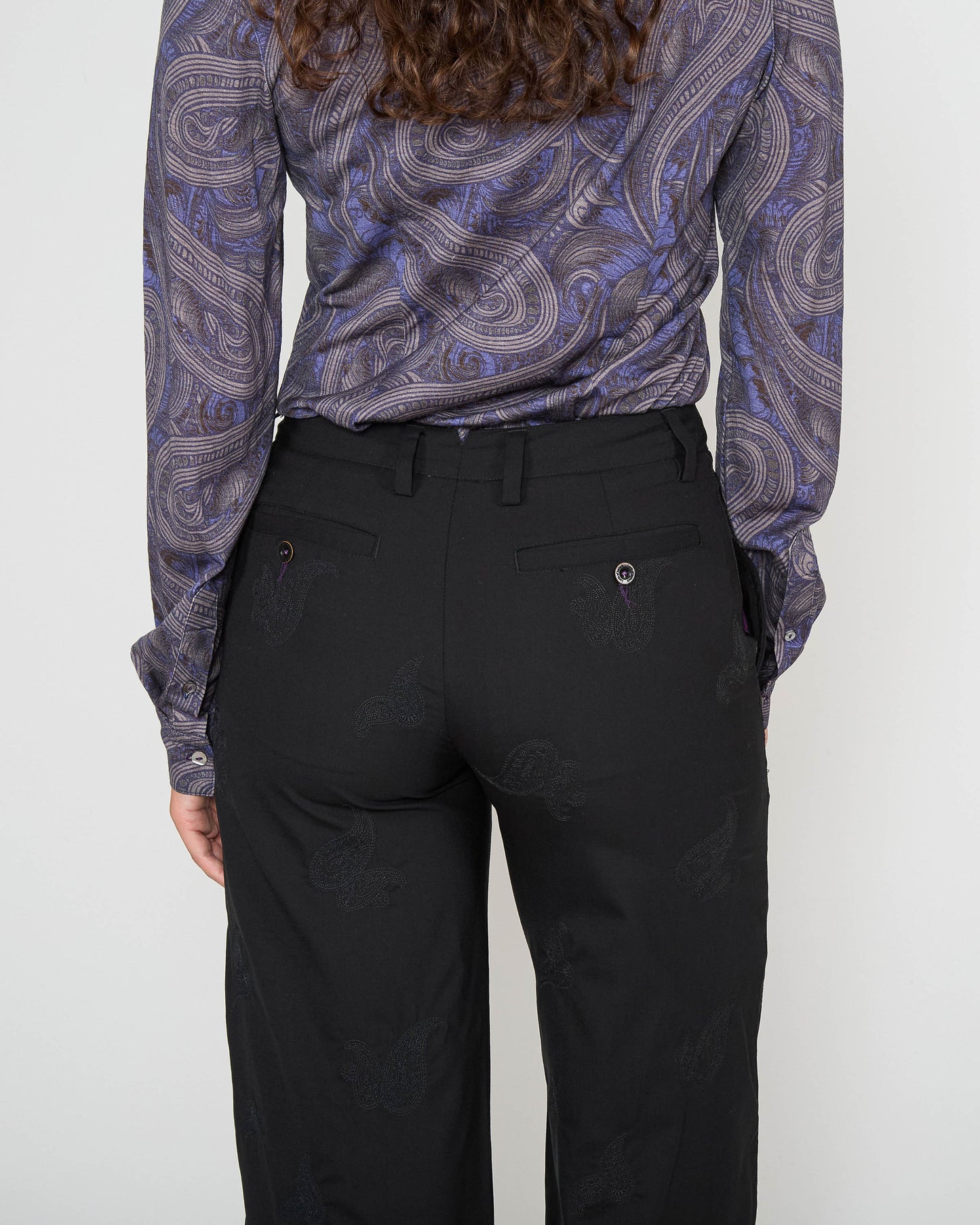PHOEBE TAILORED PANT - BLACK
